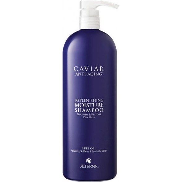 Alterna Caviar Anti-Aging Replenishing Moisture Shampoo - Шампунь Альтерна увлажняющий c морским шёлком 1000мл