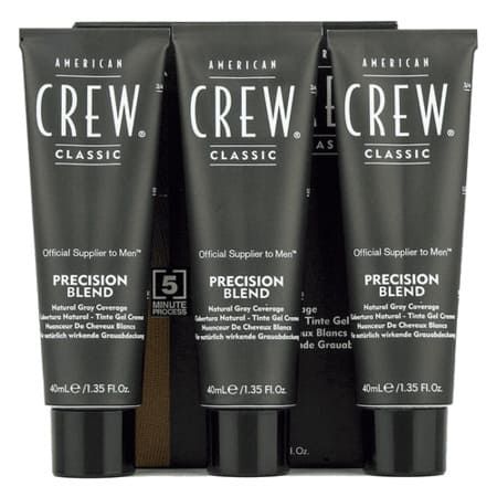American Crew - Камуфляж темный натуральный 3 х 40мл для седых волос 2.3