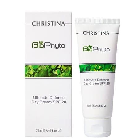 Christina Bio Phyto Ultimate Defense Day Cream SPF 20 - Дневной крем "Абсолютная защита" 75мл