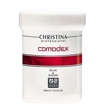 Christina Comodex Scrub & Smooth Exfoliator - Скраб-эксфолиатор выравнивающий 250мл (шаг 2)