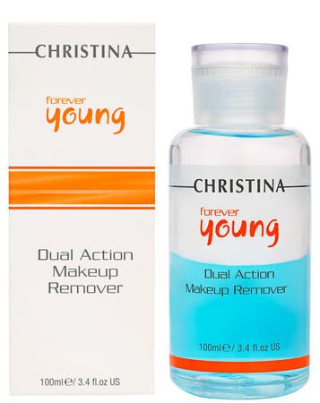 Christina Forever Young Dual Action Make Up Remover - Двухфазное средство для демакияжа 100мл