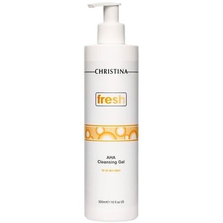 Christina Fresh AHA Cleansing Gel for all skin types – Очищающий гель c фруктовыми кислотами для всех типов кожи 300мл
