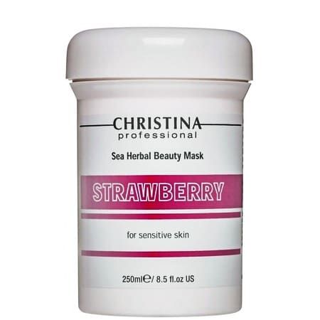 Christina Sea Herbal Beauty Mask Strawberry for normal skin - Маска красоты для нормальной кожи "Клубника" 250мл