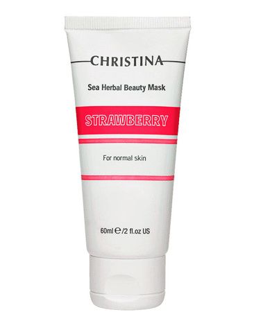 Christina Sea Herbal Beauty Mask Strawberry for normal skin – Маска красоты для нормальной кожи «Клубника» 60мл