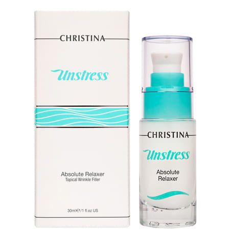 Christina Unstress Absolute relaxer - Сыворотка для абсолютного разглаживания морщин 30мл