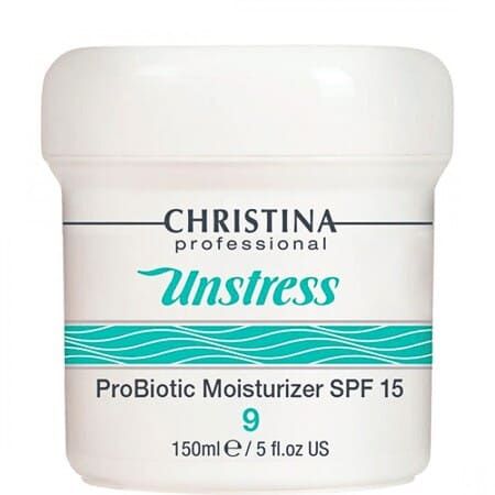 Christina Unstress Probiotic Moisturizer SPF 15 – Увлажняющий крем с пробиотическим действием SPF 15 (шаг 9) 150мл