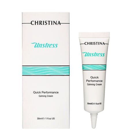 Christina Unstress Quick Performance calming Cream - Крем успокаивающий быстрого действия 30мл