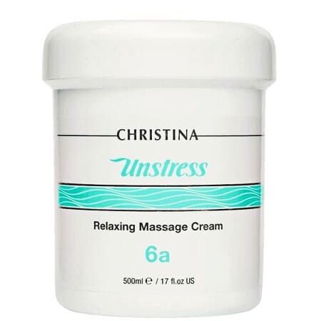 Christina Unstress Relaxing Massage Cream – Расслабляющий массажный крем (шаг 6a) 500мл