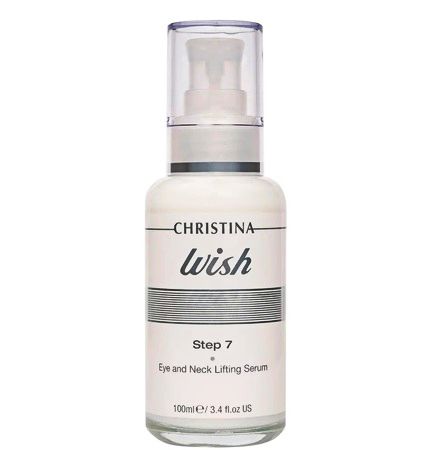 Christina Wish Eye and Neck Lifting Serum – Подтягивающая сыворотка для кожи вокруг глаз и шеи (шаг 7) 100мл