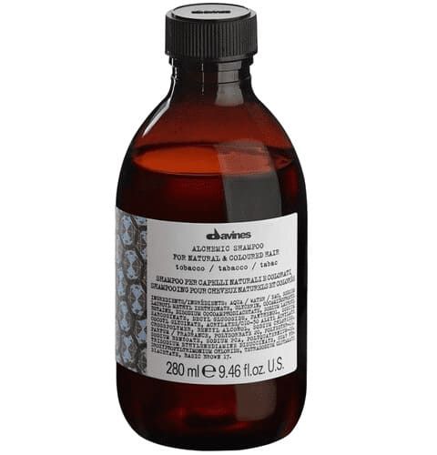 Davines Alchemic Shampoo for natural and coloured hair (tobacco) - Шампунь Алхимик для натуральных и окрашенных волос (табак) 280мл