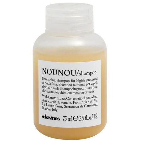 Davines Essential Haircare NOUNOU Nourishing illuminating shampoo - Шампунь Давинес 75мл питательный