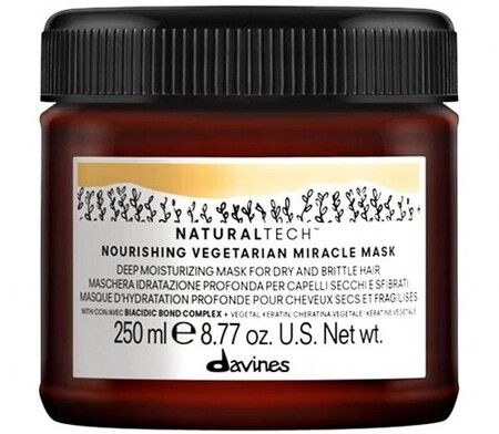 Davines Natural Tech Nourishing Restructuring Miracle - Маска для волос питательная восстанавливающая «Чудесное восстановление» 250мл