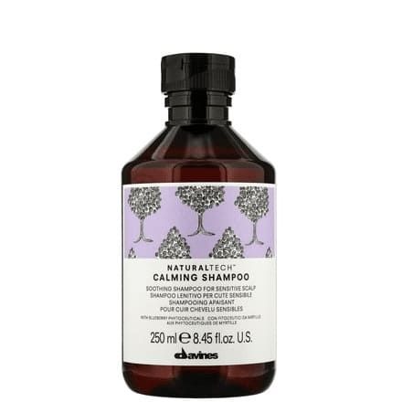 Davines New Natural Tech Calming Shampoo - Шампунь успокаивающий Давинес для чувствительной кожи головы 250мл