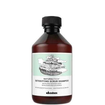 Davines New Natural Tech Detoxifying scrub Shampoo - Шампунь-скраб Давинес детоксирующий 250мл