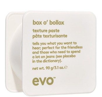 EVO box o'bollox texture paste - Текстурирующая паста Ево для волос 90гр