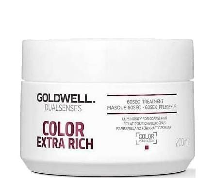 Goldwell Dualsenses Color Exrta Rich 60SEC Treatment - Уход за 60 секунд для блеска окрашенных волос 200мл