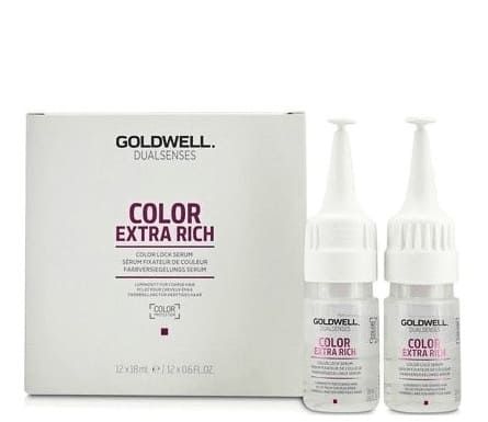 Goldwell Dualsenses Color Extra Rich Color Lock Serum - Сыворотка для сохранения цвета жестких волос 12 х 18мл