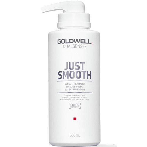 Goldwell Dualsenses Just Smooth 60 Sec Treatment - Маска интенсивный уход 60 секунд для непослушных волос 500мл