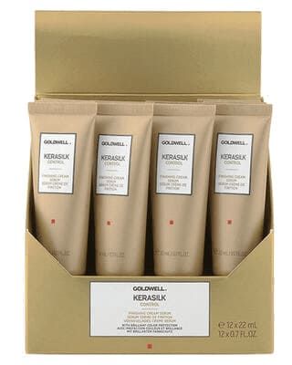 Goldwell Kerasilk Premium Control Creme Serum - Крем-сыворотка для непослушных волос 12 x 22мл