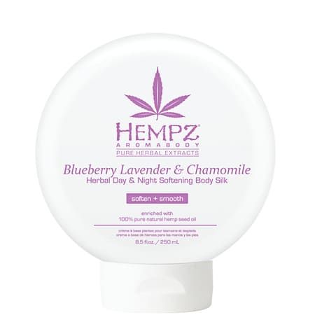 Hempz Blueberry Lavender & Chamomile Herbal Day & Night Softening Body Silk - Шёлк для лица и тела смягчающий "Лаванда, Ромашка и Дикие Ягоды" 250мл