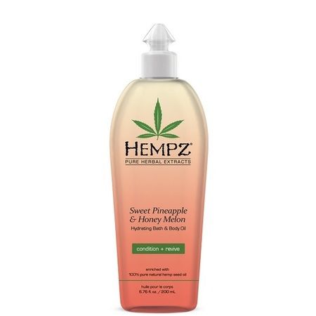 Hempz Hydrating Bath & Body Oil - Масло увлажняющее для ванны и тела 200мл
