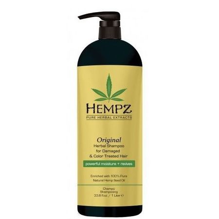 Hempz Original Herbal Shampoo For Damaged & Color Treated Hair - Шампунь растительный "Оригинальный" для поврежденных окрашенных волос 1000мл
