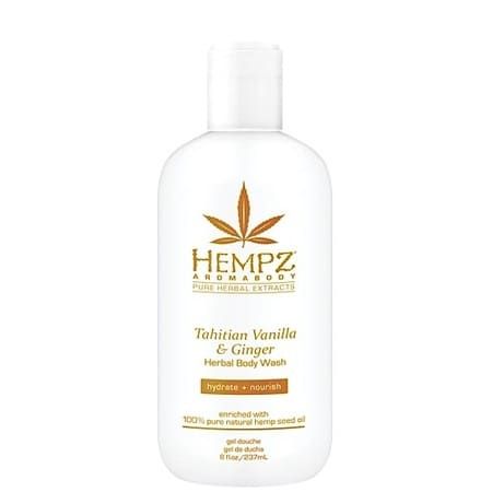 Hempz Tahitian Vanilla & Ginger Herbal Body Wash - Гель для душа "Имбирь и Ваниль Таити" 237мл