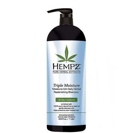 Hempz Triple Moisture Replenishing Shampoo - Шампунь "Тройное увлажнение" 1000мл