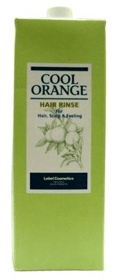 Lebel Cool Orange Hair Rinse - Бальзам ополаскиватель "Холодный Апельсин" 1600мл
