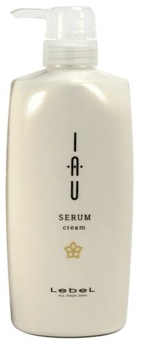 Lebel IAU Serum Cream - Аромакрем для увлажнения и разглаживания волос 600мл