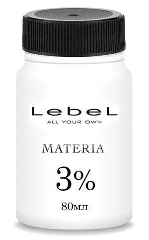 Lebel Materia Oxy 3% - Оксид для краски Лебел Материя Лайфер 80мл ( розлив )