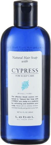Lebel Natural Hair Soap Treatment Shampoo Cypress - Шампунь с хиноки (японский кипарис) 240мл