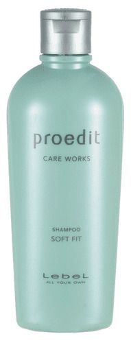 Lebel Proedit Care Works Soft Fit Shampoo - Шампунь для жестких и непослушных волос 300мл