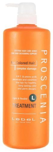 Lebel Proscenia Treatment L - Маска для окрашенных и химически завитых волос 980мл