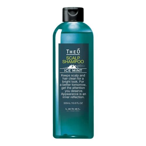 Lebel Theo Scalp Shampoo Ice Mint - Шампунь для мужчин с водой альпийских ледников 320мл