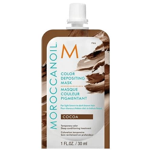 Moroccanoil Color Depositing Mask Cocoa - Маска тонирующая для волос "Какао" 30мл
