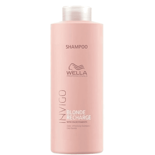 Wella Professionals INVIGO Blonde Recharge Refreshing Shampoo - Шампунь нейтрализатор желтизны для холодных светлых оттенков 1000мл