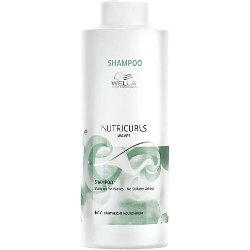 WELLA Professionals NUTRICURLS Shampoo for Waves - Бессульфатный шампунь для вьющихся волос 1000мл
